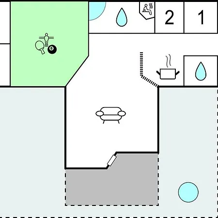 Casa de Férias Stunning In With Sauna